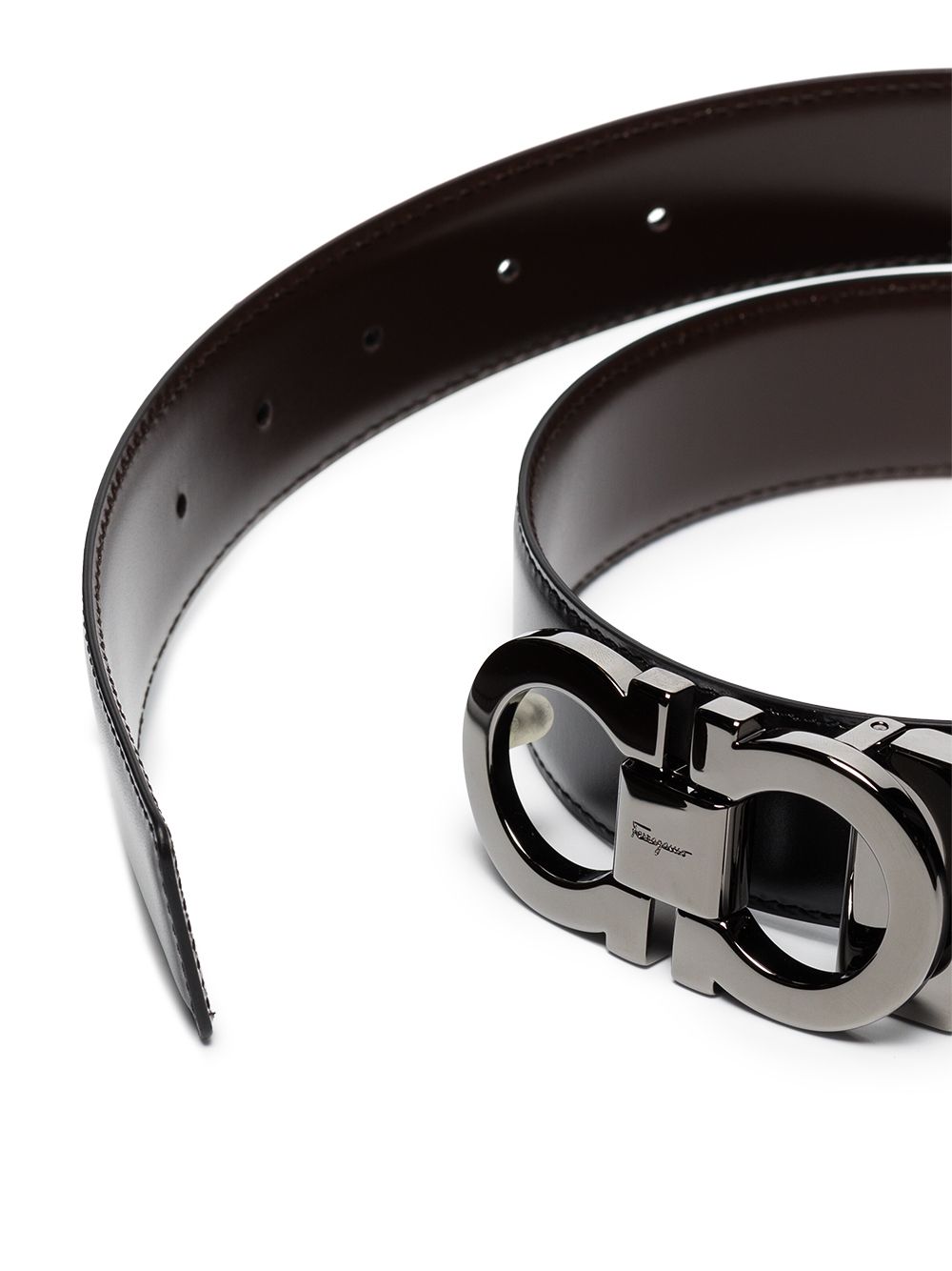 Salvatore Ferragamo Belts Nero Auburn