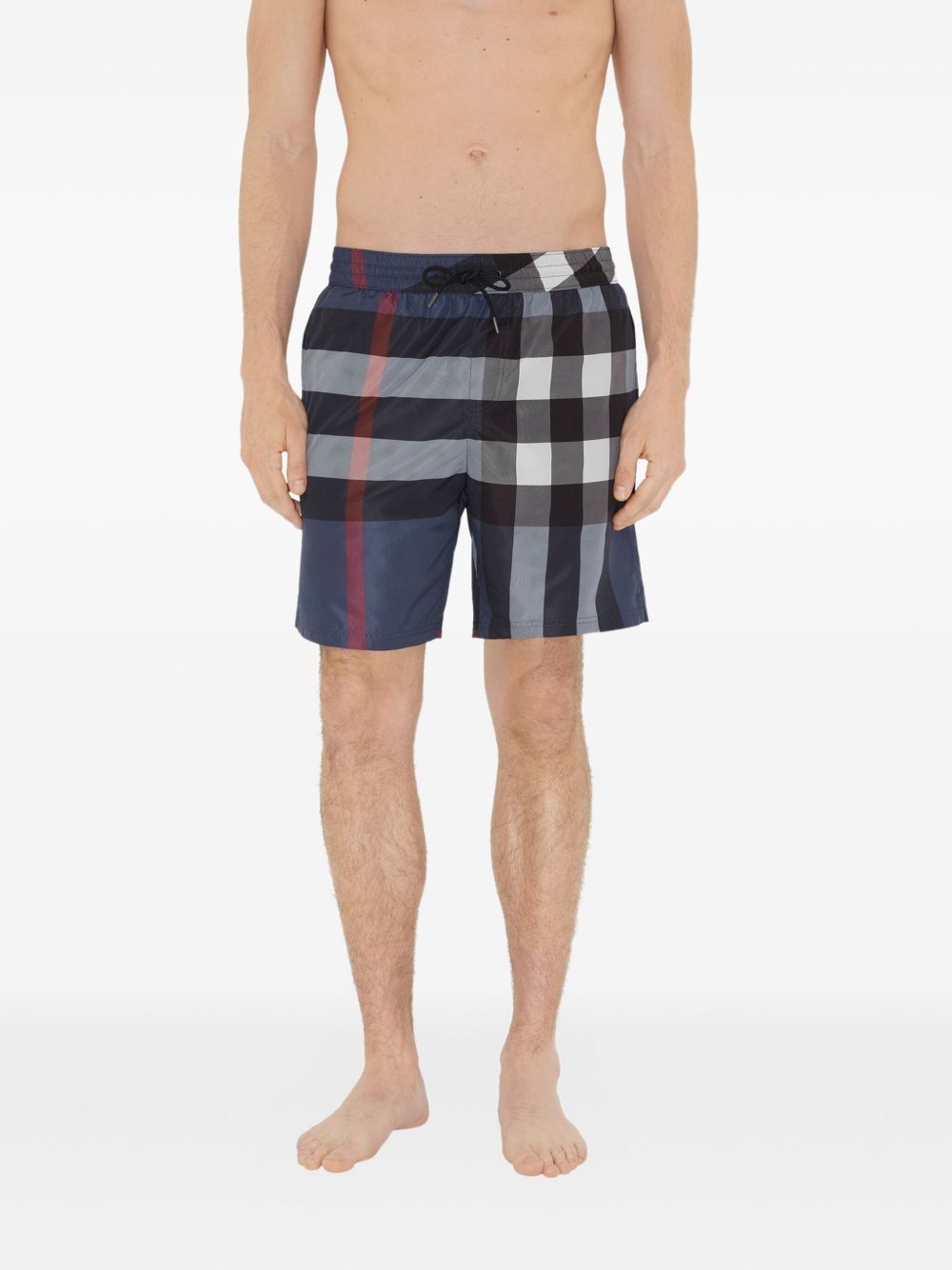 Burberry Shorts Carbon Blue