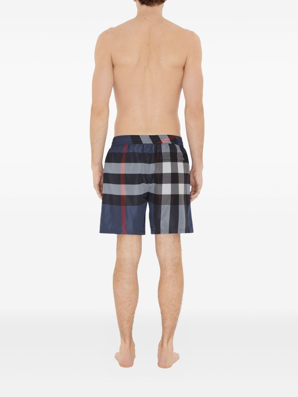 Burberry Shorts Carbon Blue