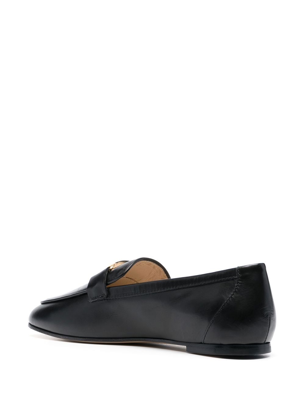 Tods Flat Shoes Black Leather