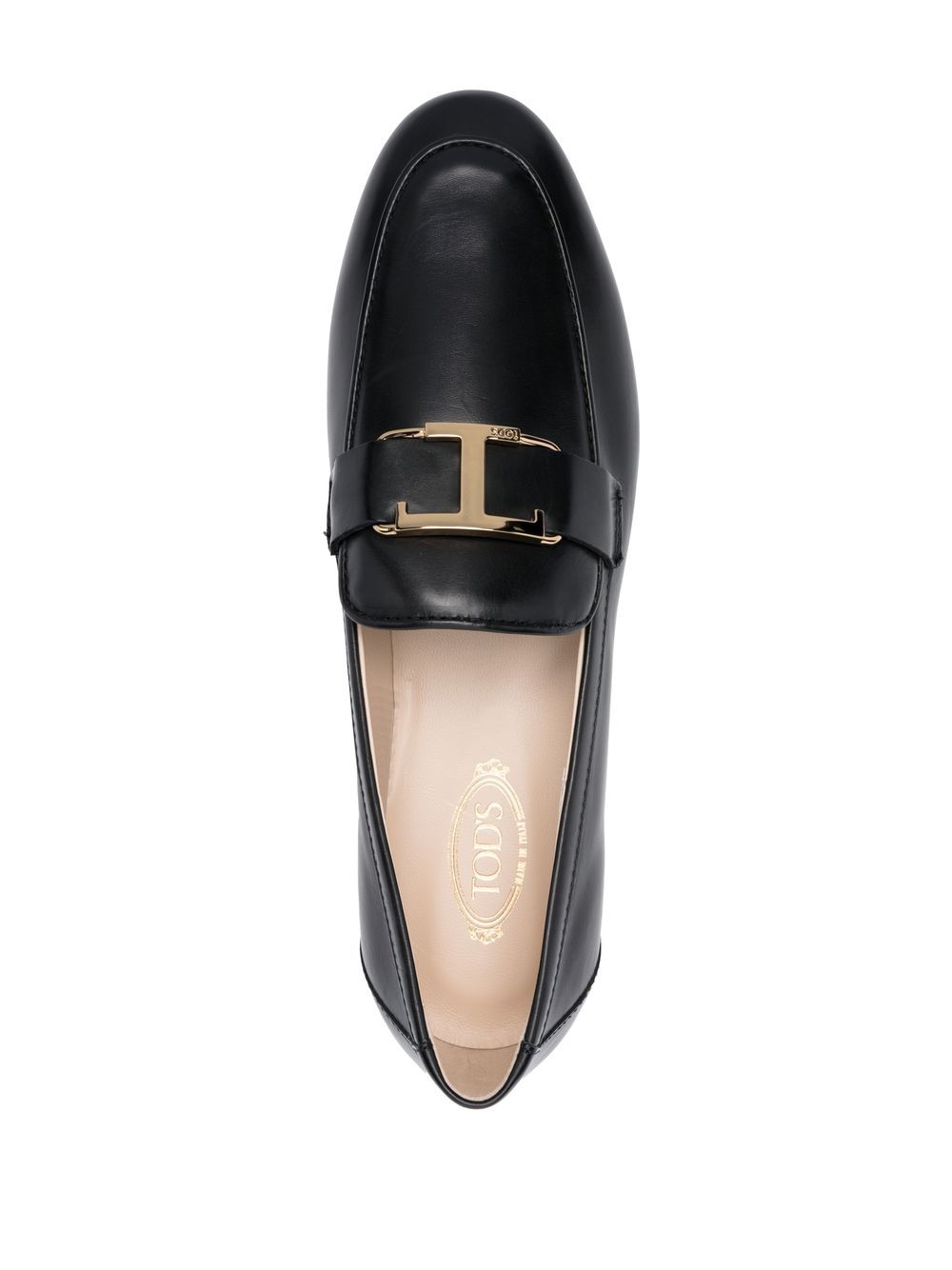 Tods Flat Shoes Black Leather