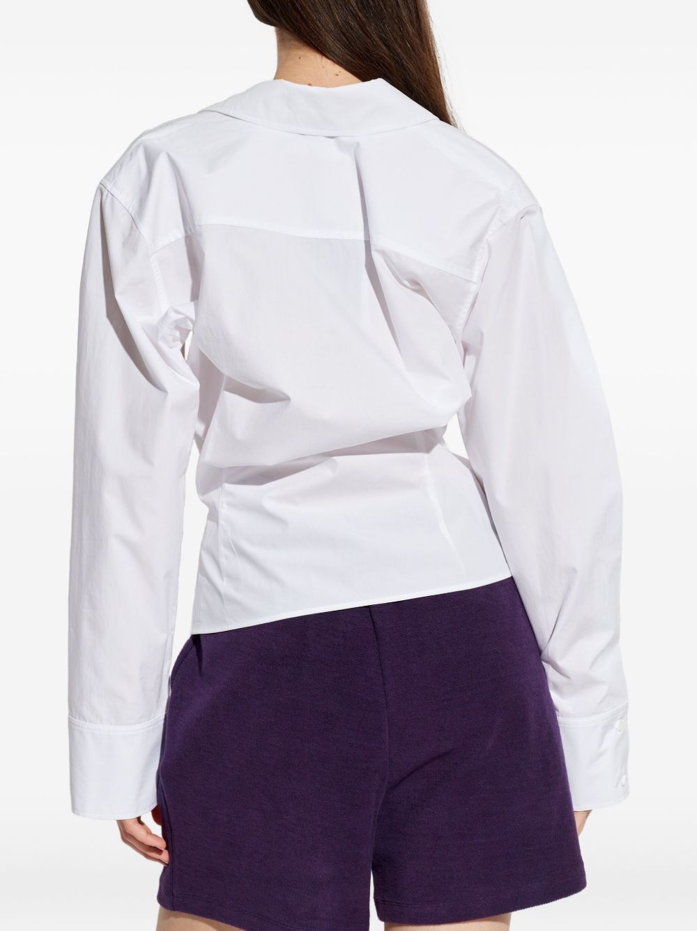 The Attico Sweaters White Cotton