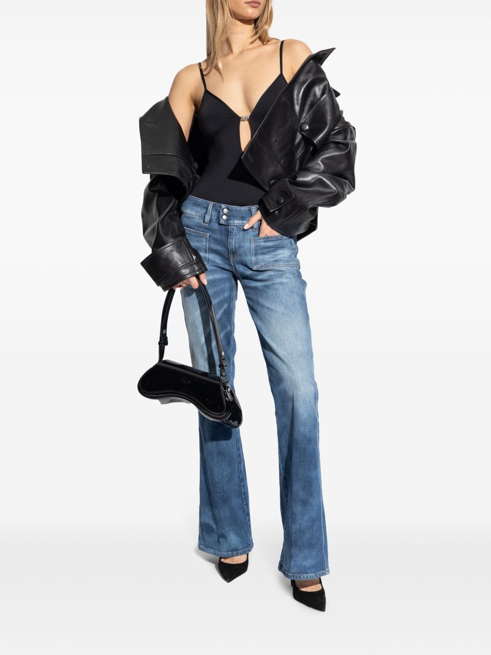 Diesel Top Black Pa Ea+gussetco+bracespa Ea