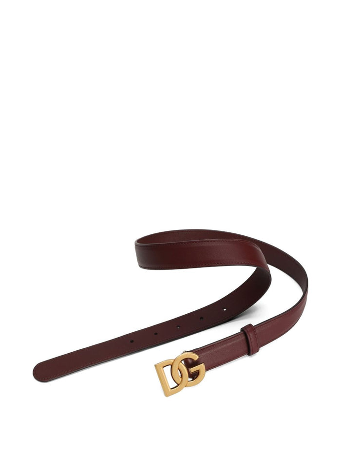Dolce & Gabbana Belts Bordeaux