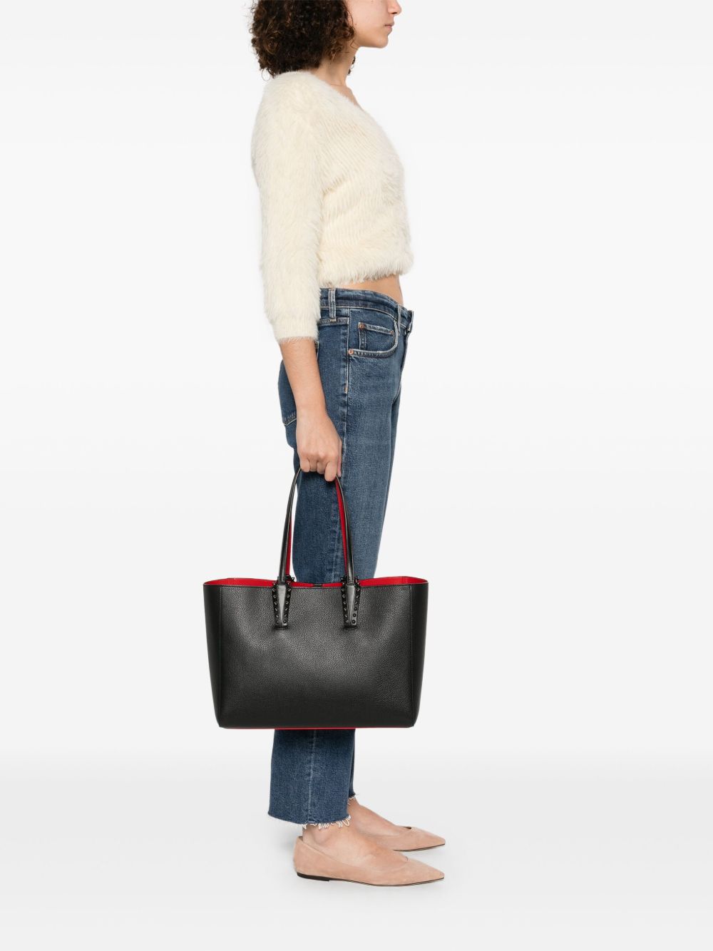 LOUBOUTIN Bags Black Leather