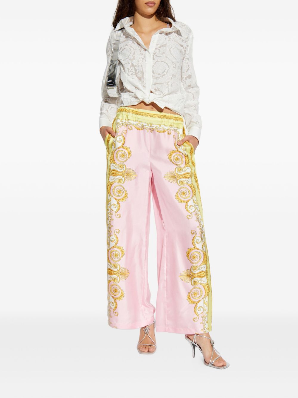 Versace Trousers Pink