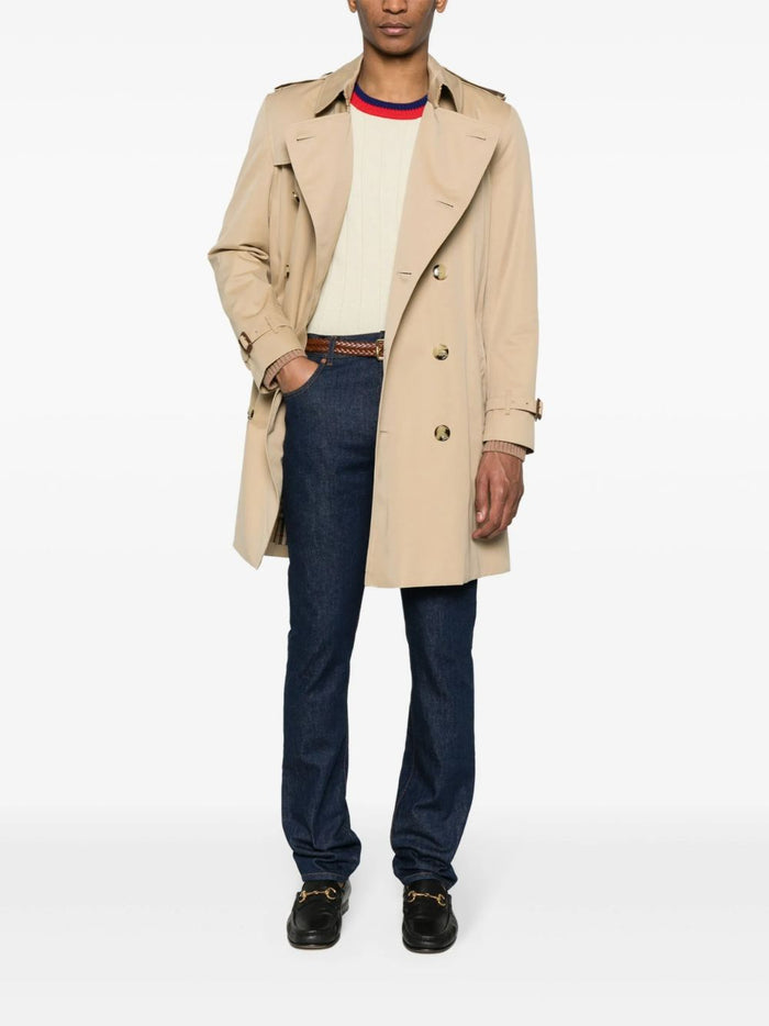 Burberry Coats Dove Grey