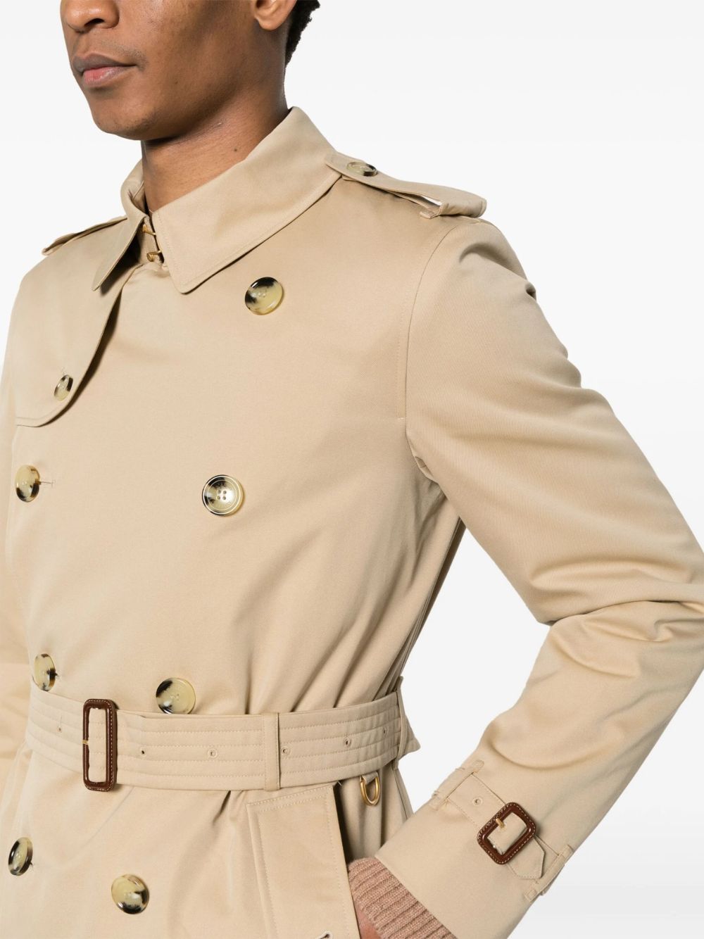 Burberry Coats Dove Grey