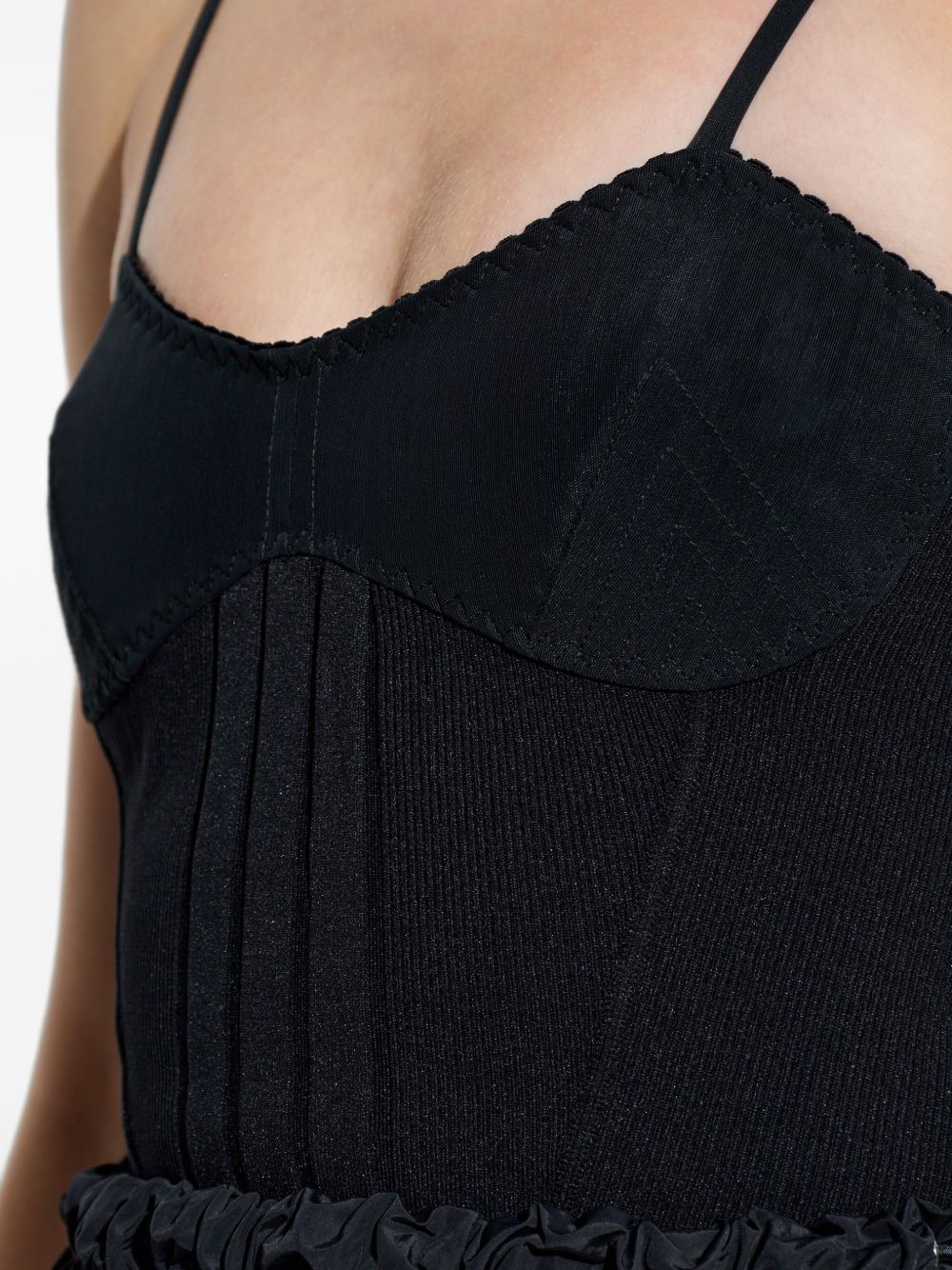 The Attico Dresses Black Pa Co