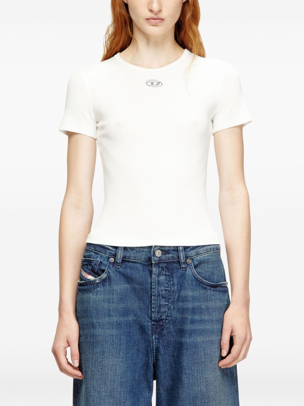 Diesel T-Shirts And Polos White Co Ea
