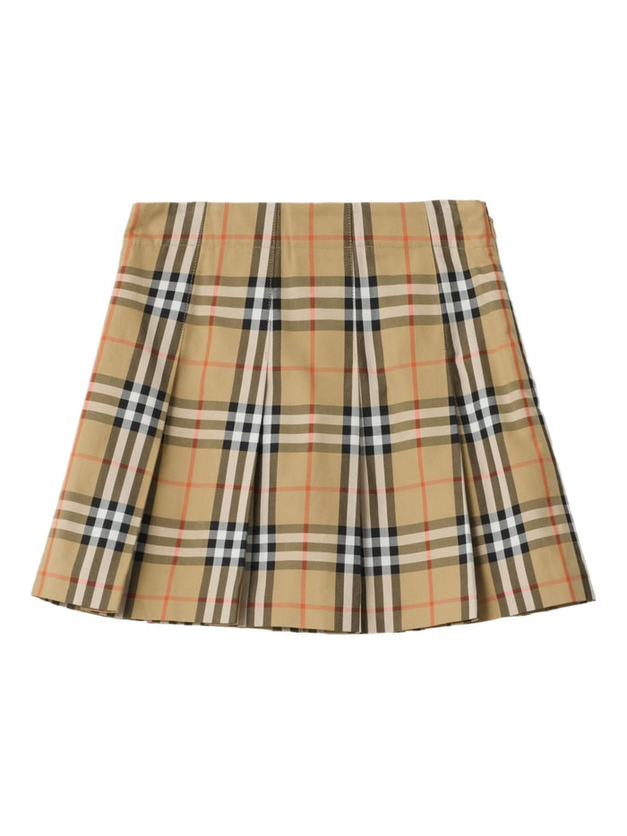 Burberry Kids Skirts Sand