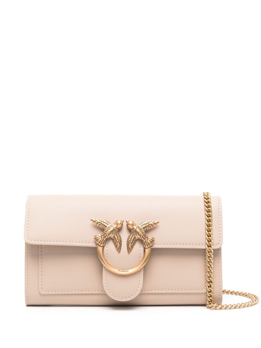 Pinko Wallets Beige Grigio Lea Pu