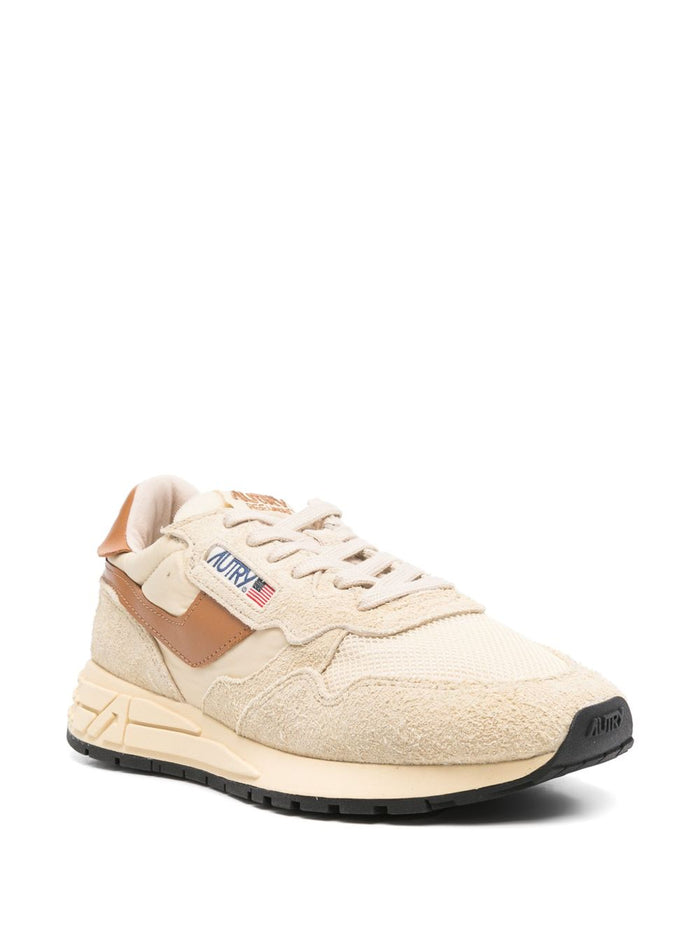 Autry Flat Shoes Beige Suede