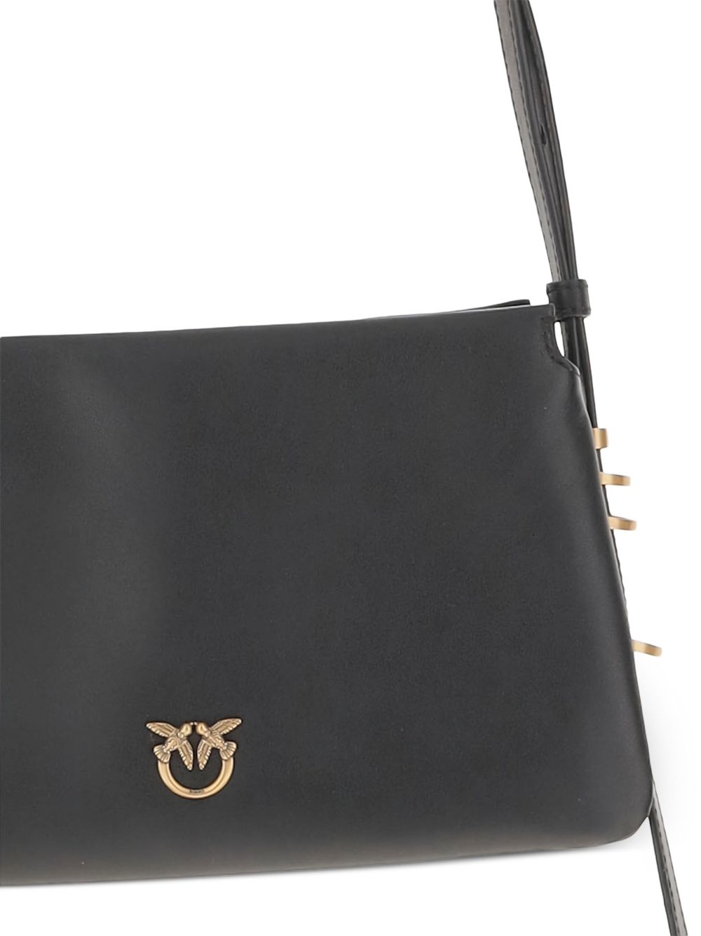 Pinko Bags Nero Oro Lea