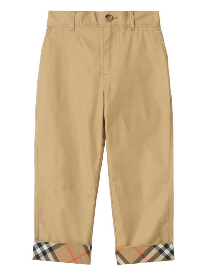 Burberry Kids Shorts Sand