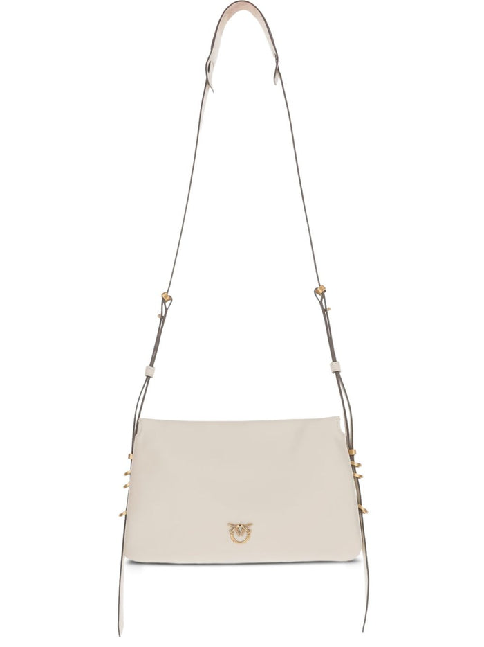 Pinko Bags Bianco Oro Lea