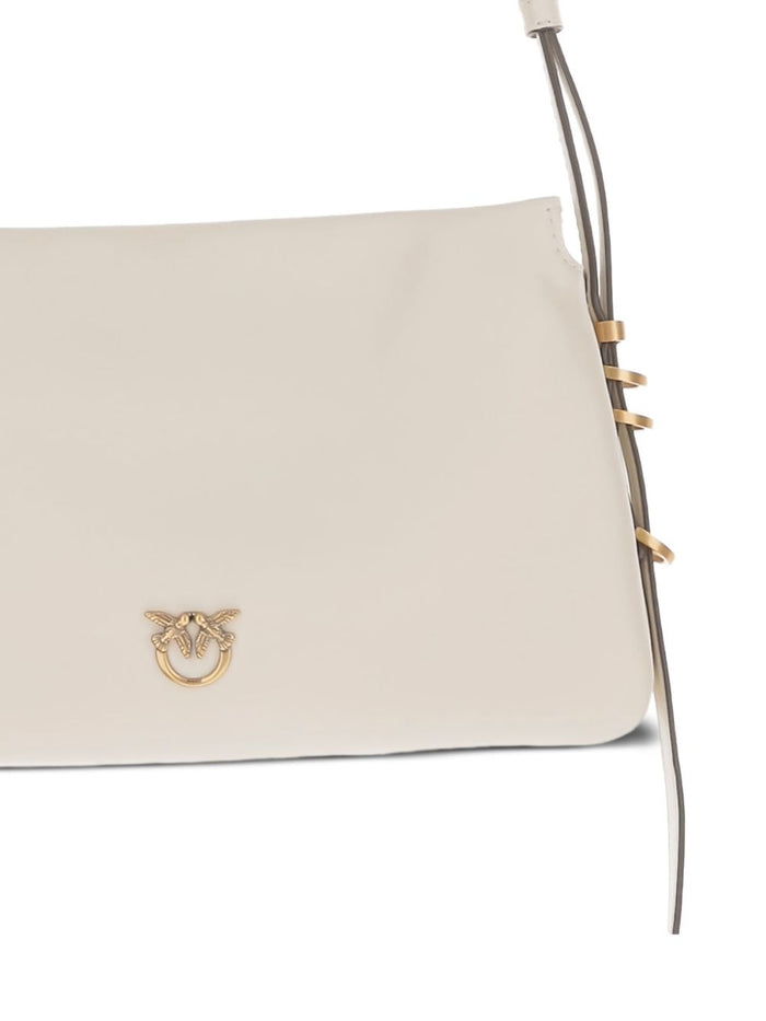Pinko Bags Bianco Oro Lea