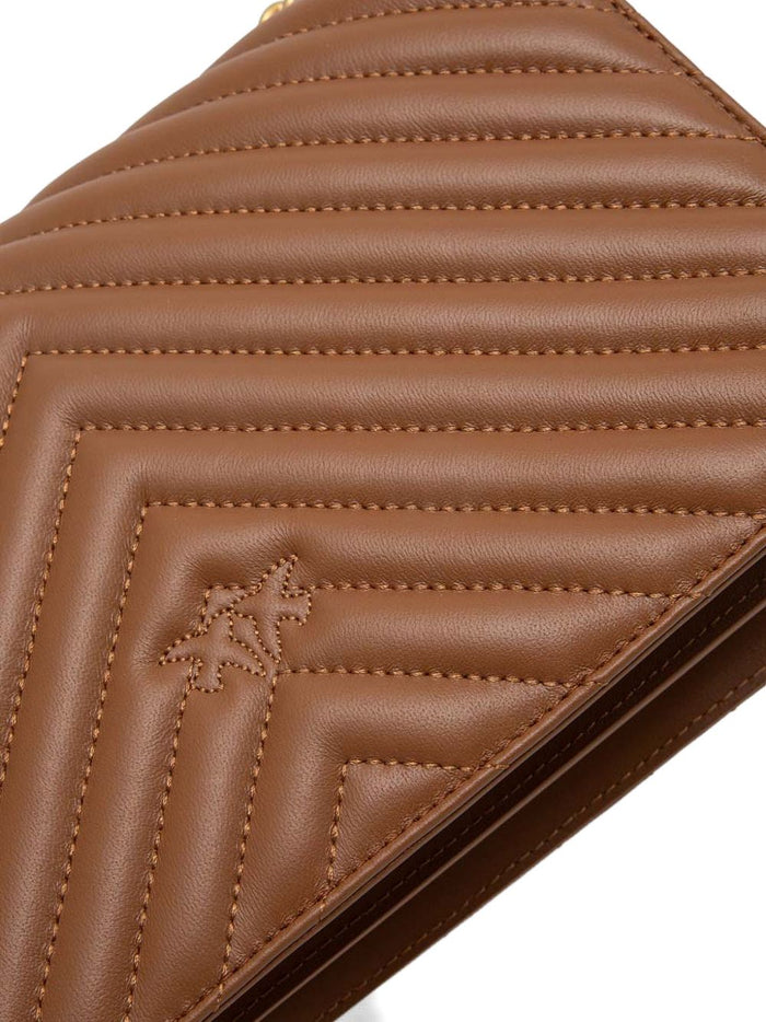 Pinko Bags Marrone Oro Lea