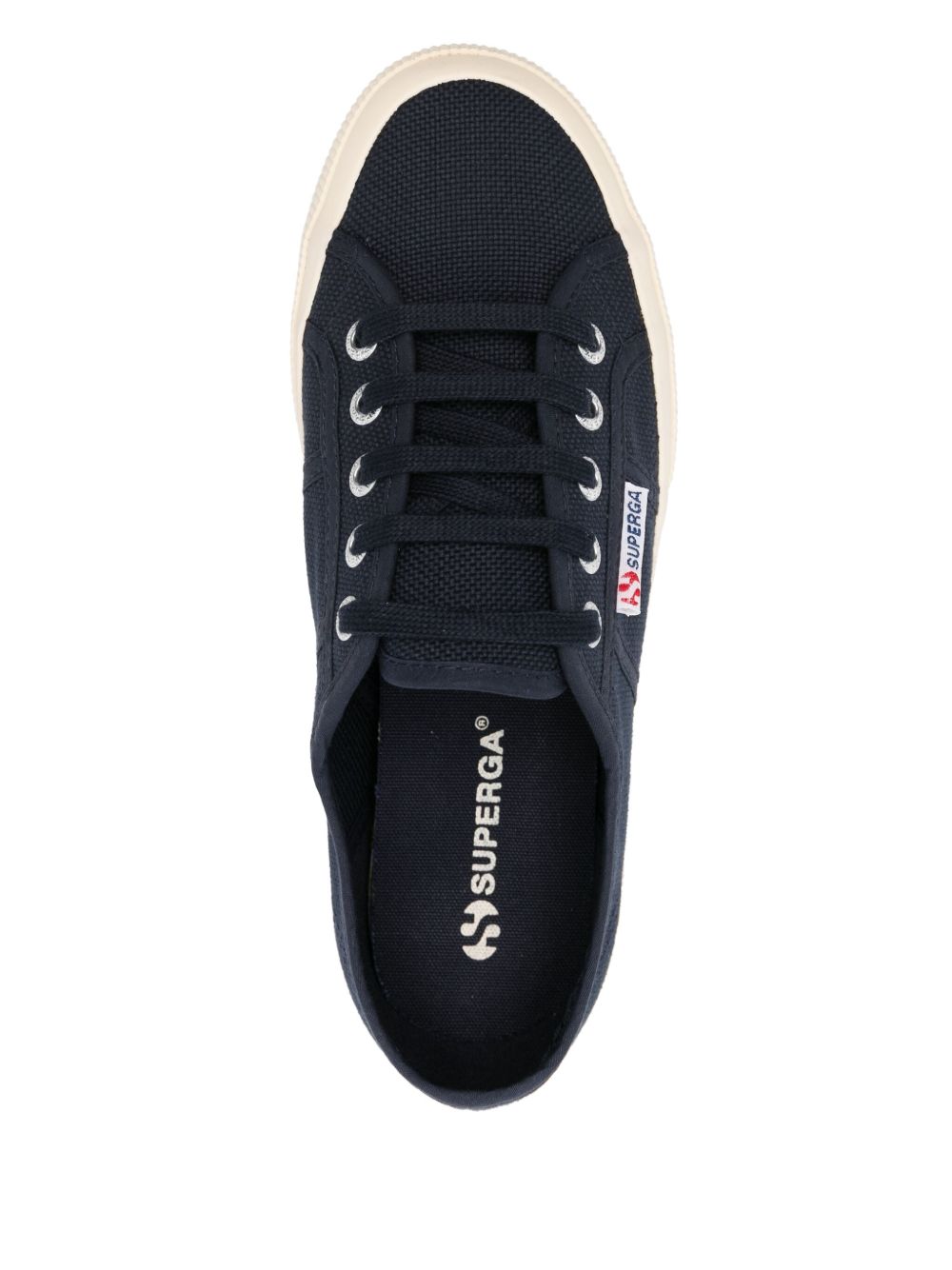 Superga Flat shoes Blue Navy