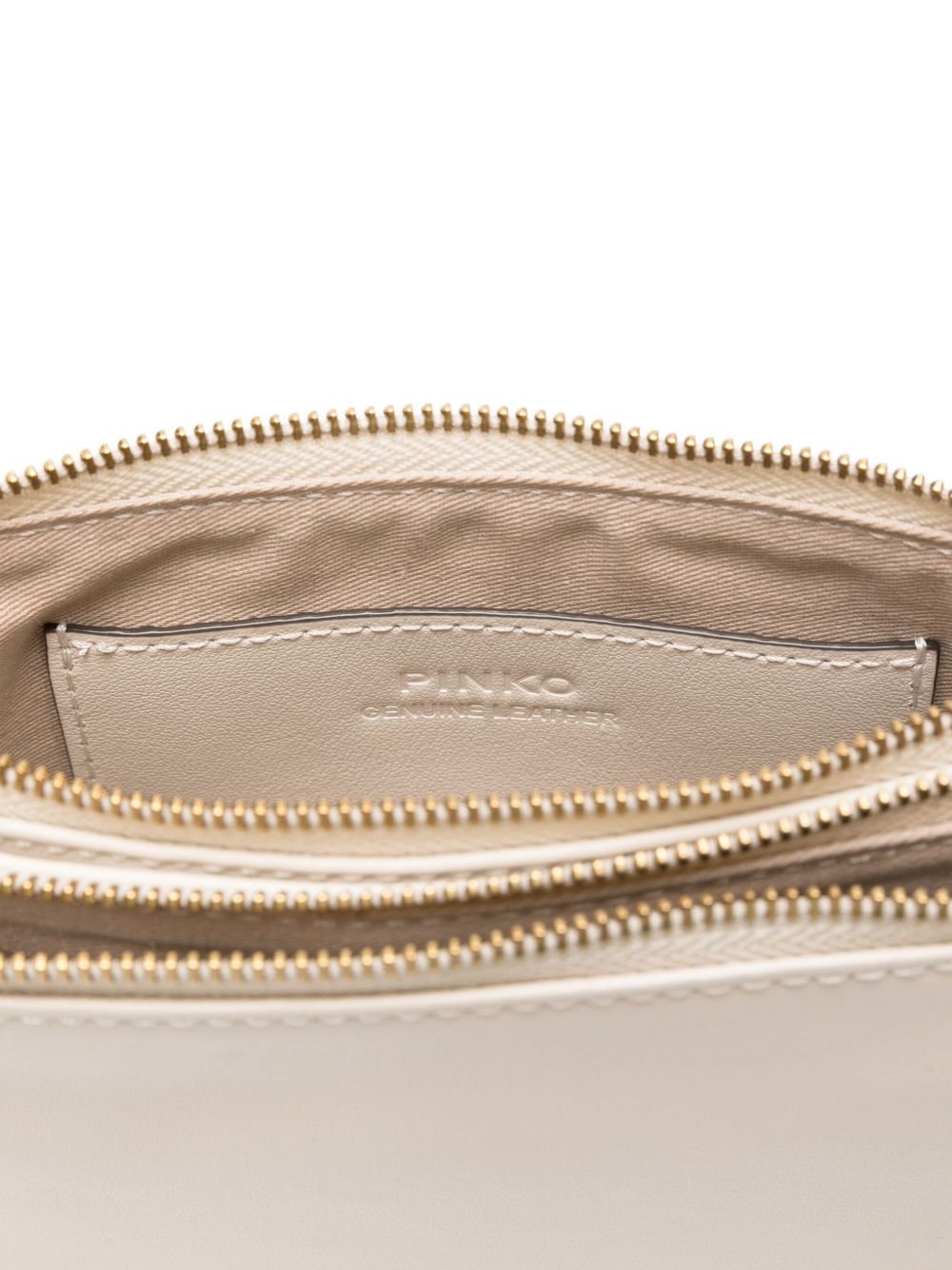 Pinko Bags Bianco Oro Lea