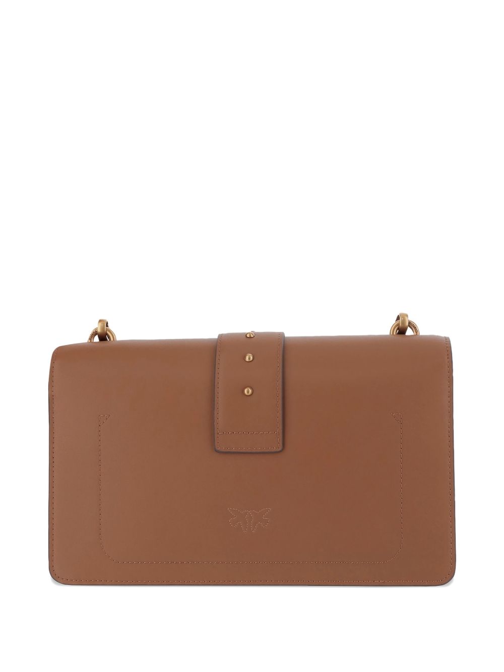 Pinko Bags Marrone/leone/oro Lea Poliuretano