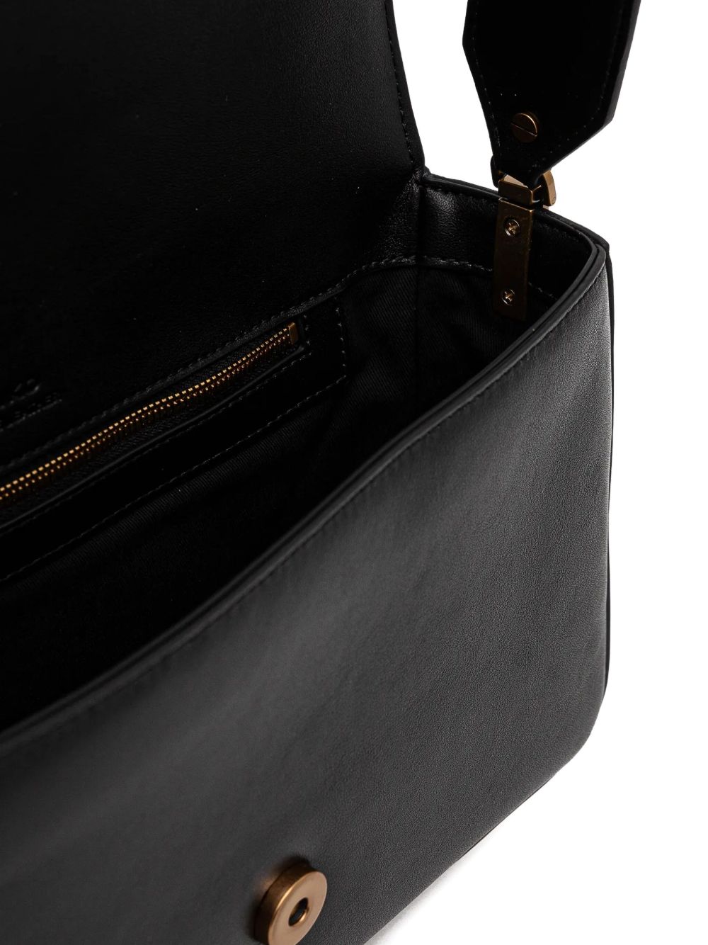 Pinko Bags Nero Oro Lea