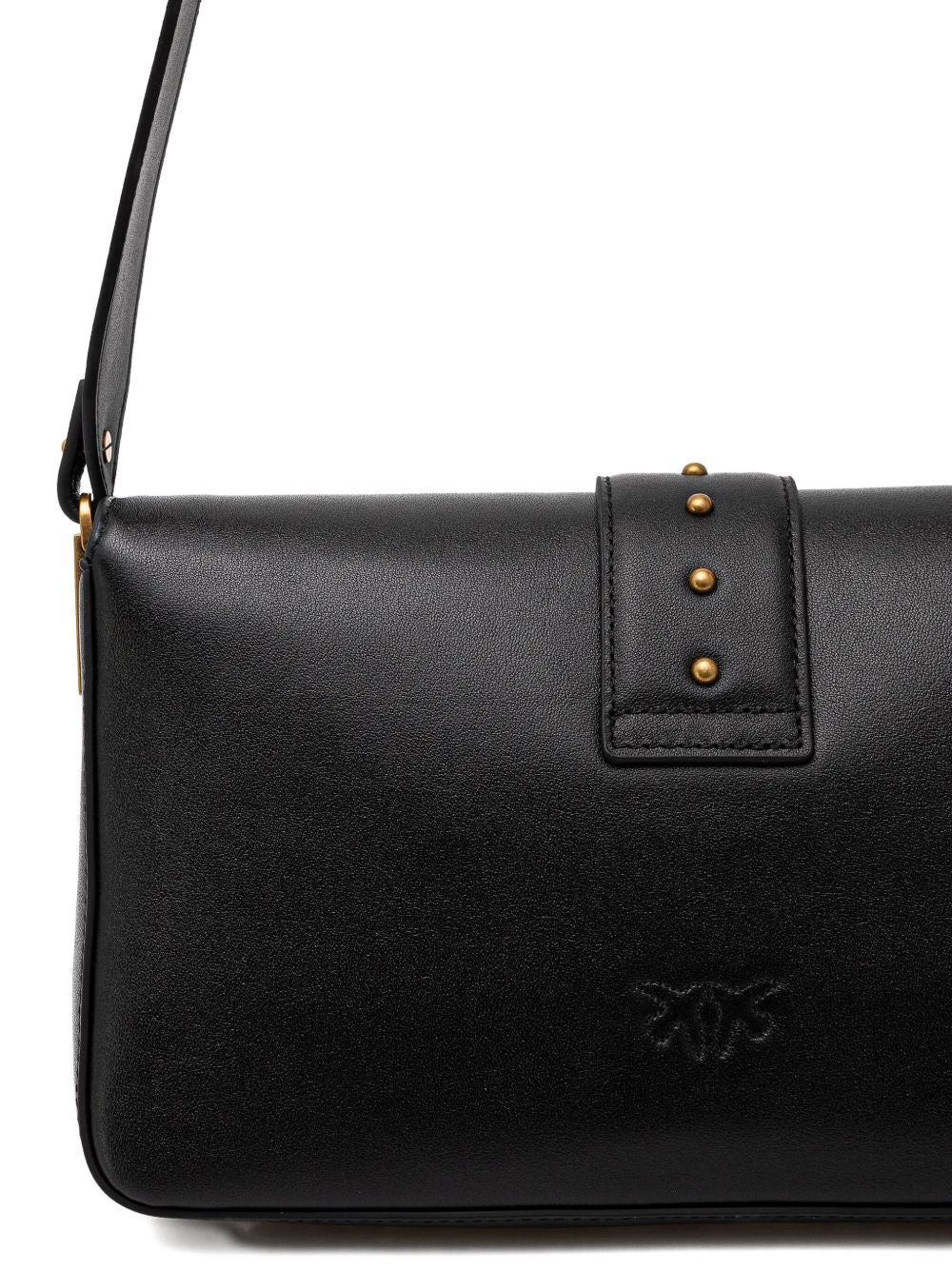 Pinko Bags Nero Oro Lea