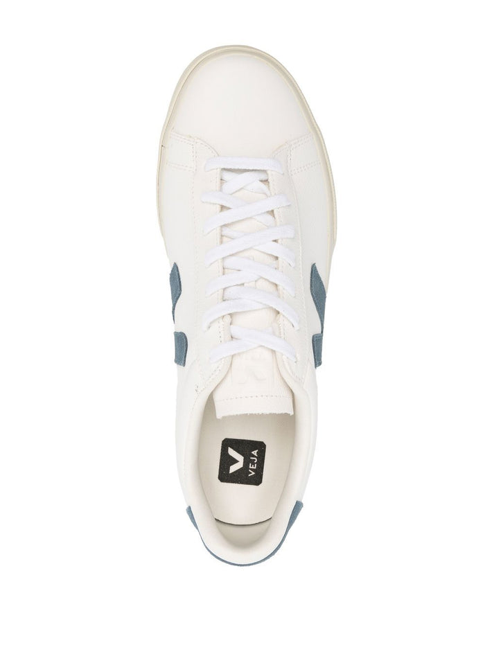 Veja Flat Shoes Bianco Azzurro