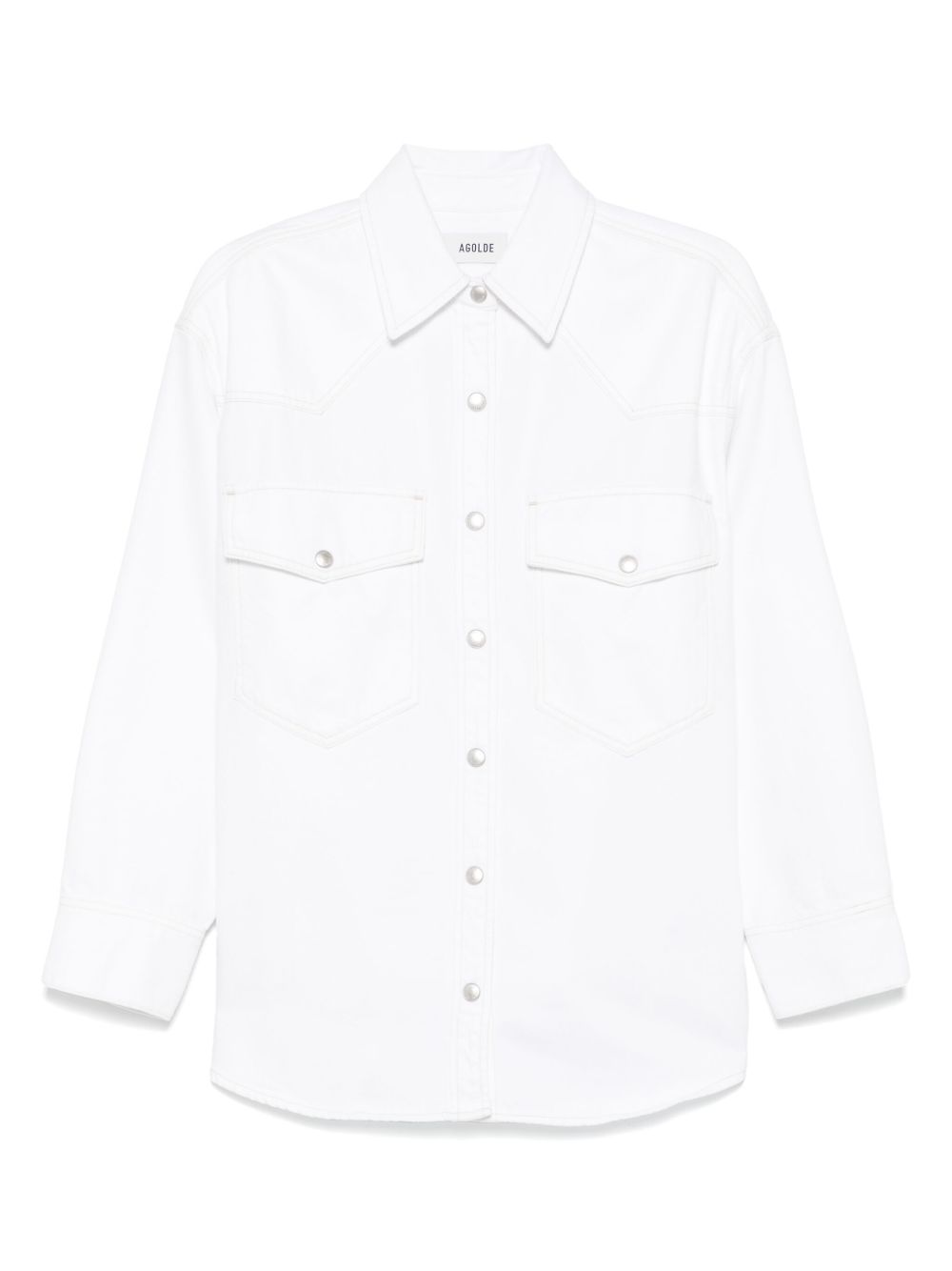 AGOLDE Shirts White