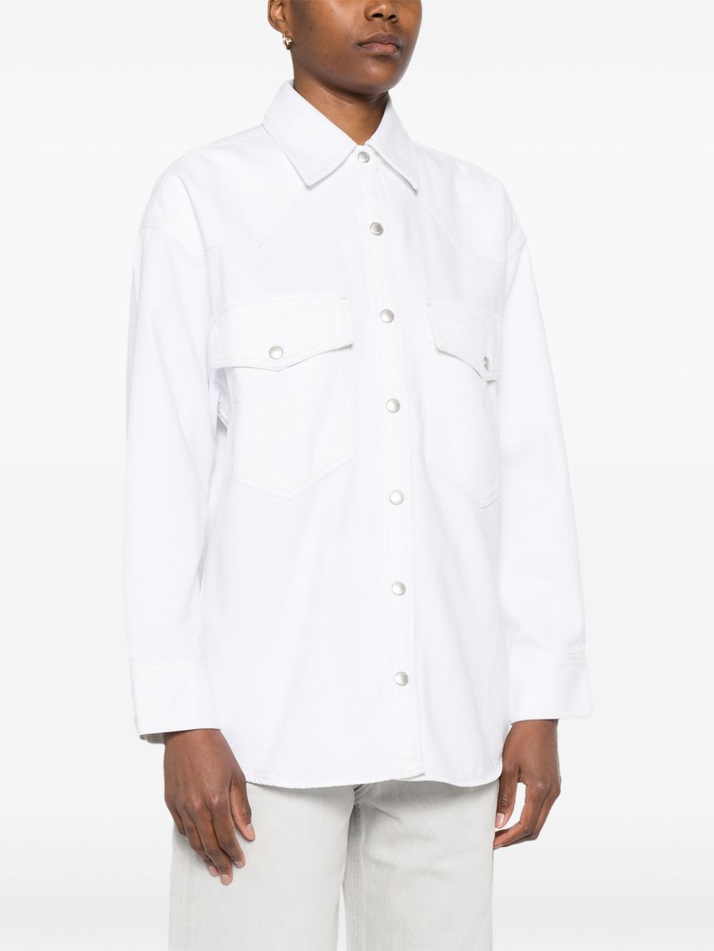 AGOLDE Shirts White