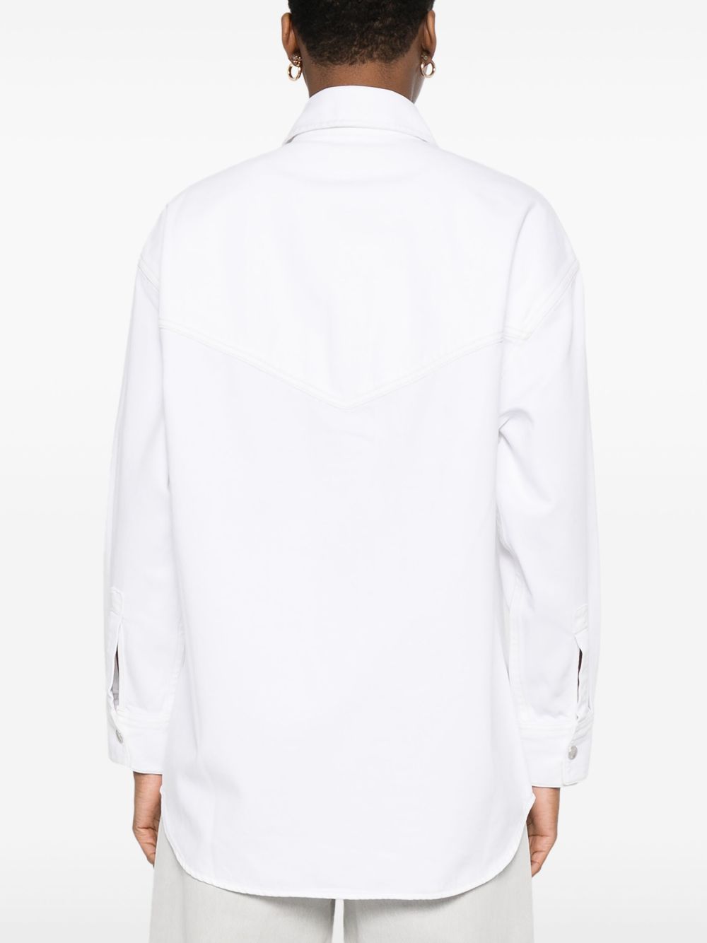 AGOLDE Shirts White