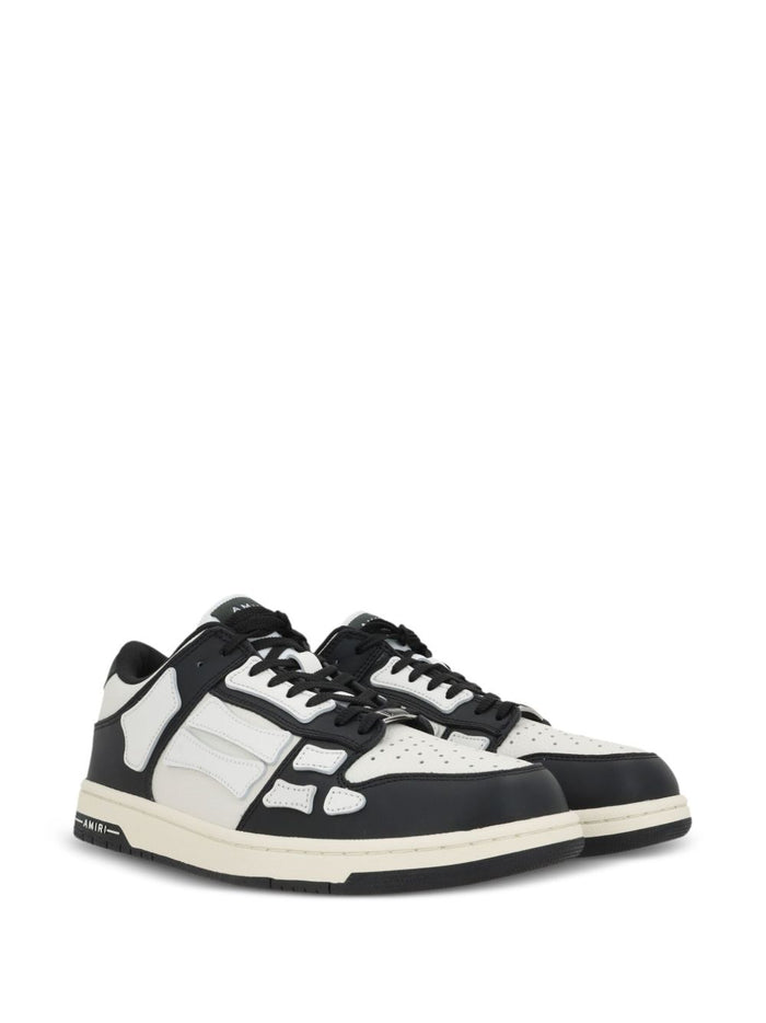 Amiri Flat Shoes Black/white Fab Oth Mat