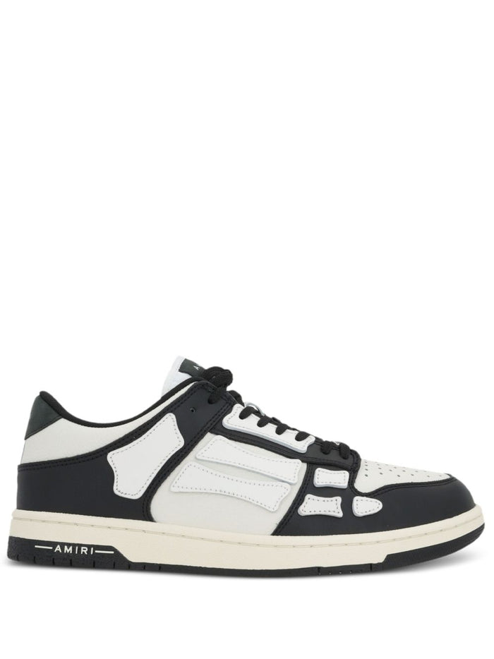 Amiri Flat Shoes Black/white Fab Oth Mat