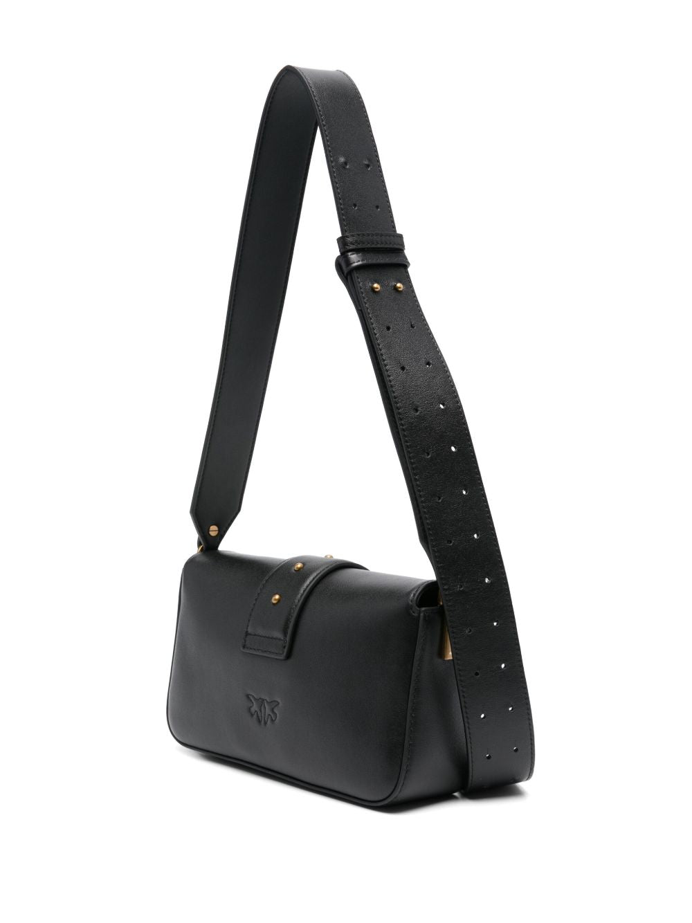 Pinko Bags Nero Oro Lea