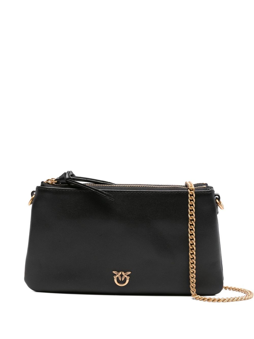 Pinko Bags Nero Oro Lea