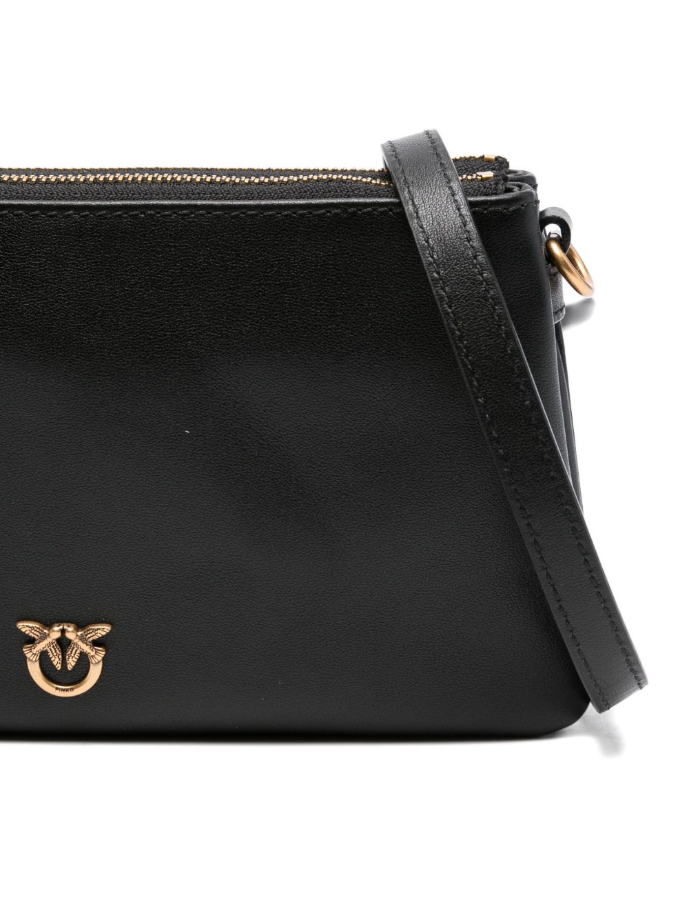 Pinko Bags Nero Oro Lea