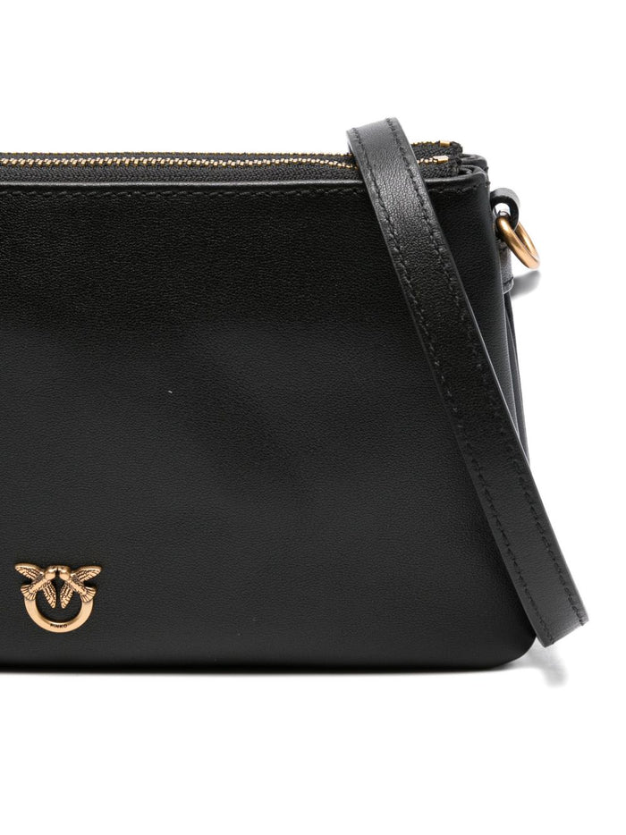 Pinko Bags Nero Oro Lea