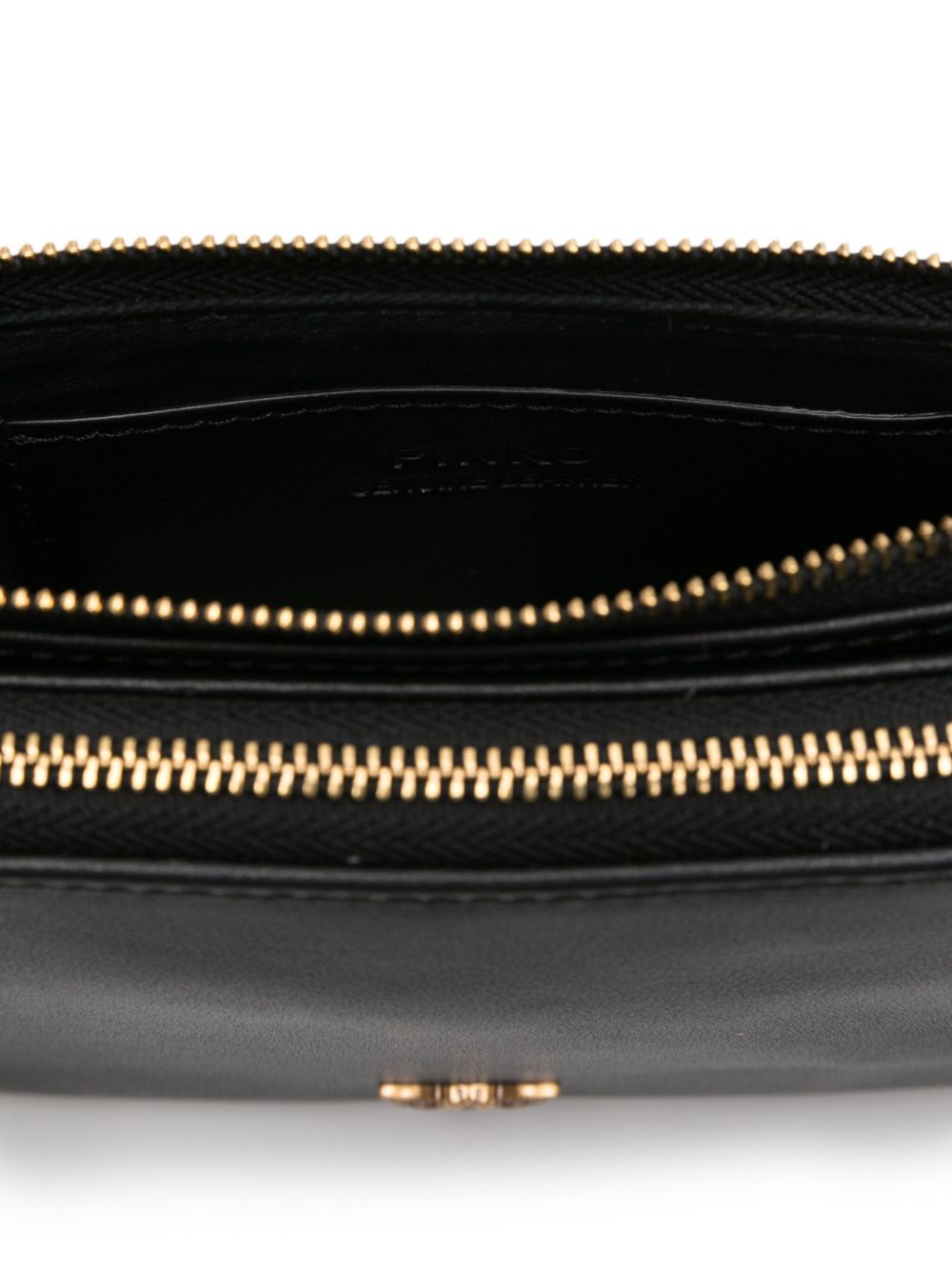 Pinko Bags Nero Oro Lea