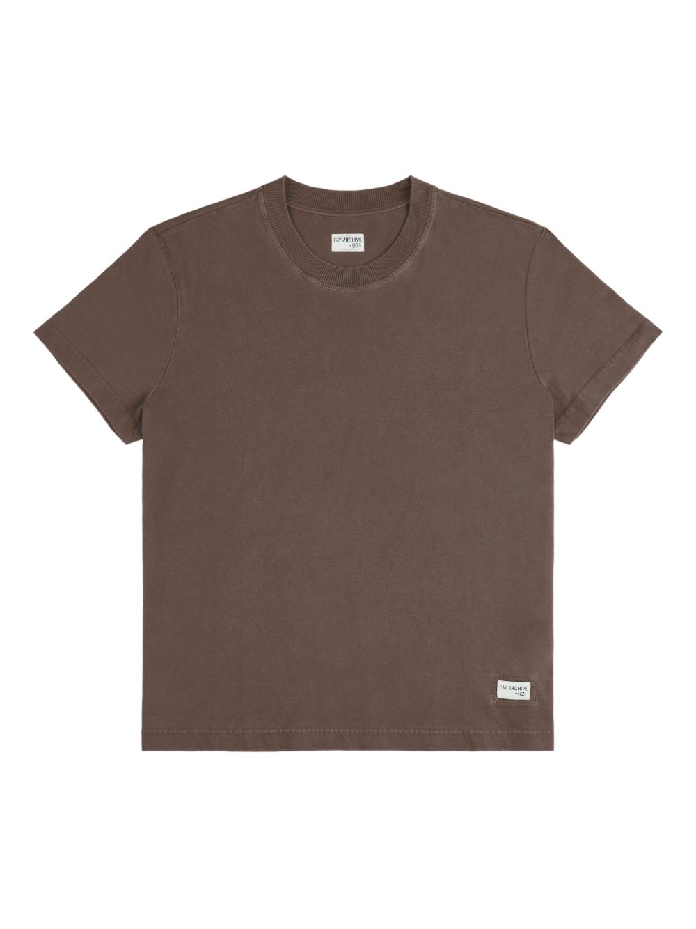 Fay T-shirts and Polos Brown
