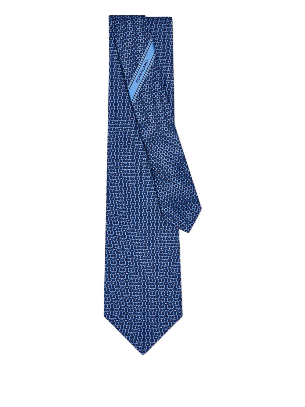 Ferragamo Ties Blue
