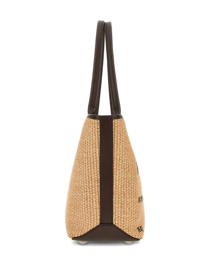 Hogan Bags Beige Raffia