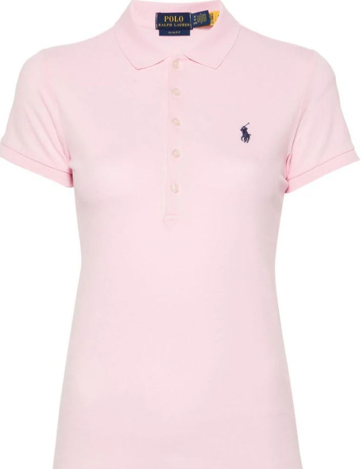 Ralph Lauren T-shirts and Polos Pink Cotton Elastane