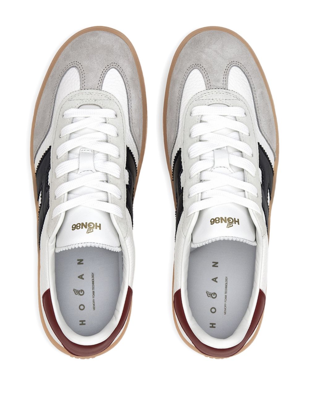 Hogan Flat shoes White Leather