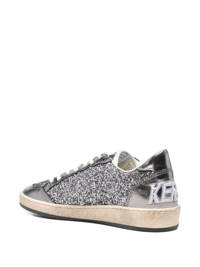 Golden Goose Flat shoes Grey/purple/white