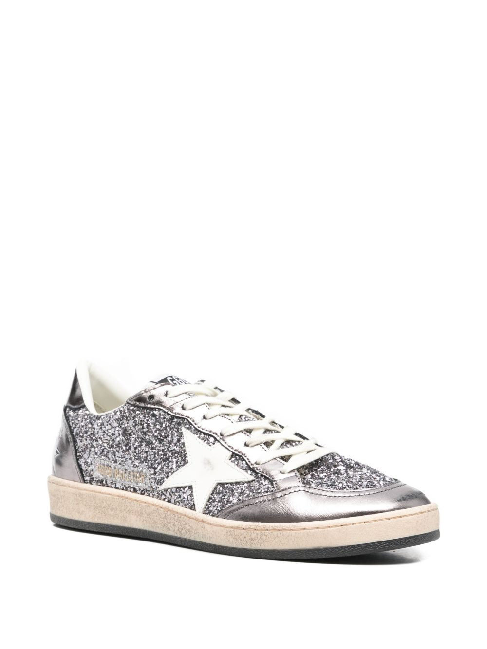 Golden Goose Flat shoes Grey/purple/white