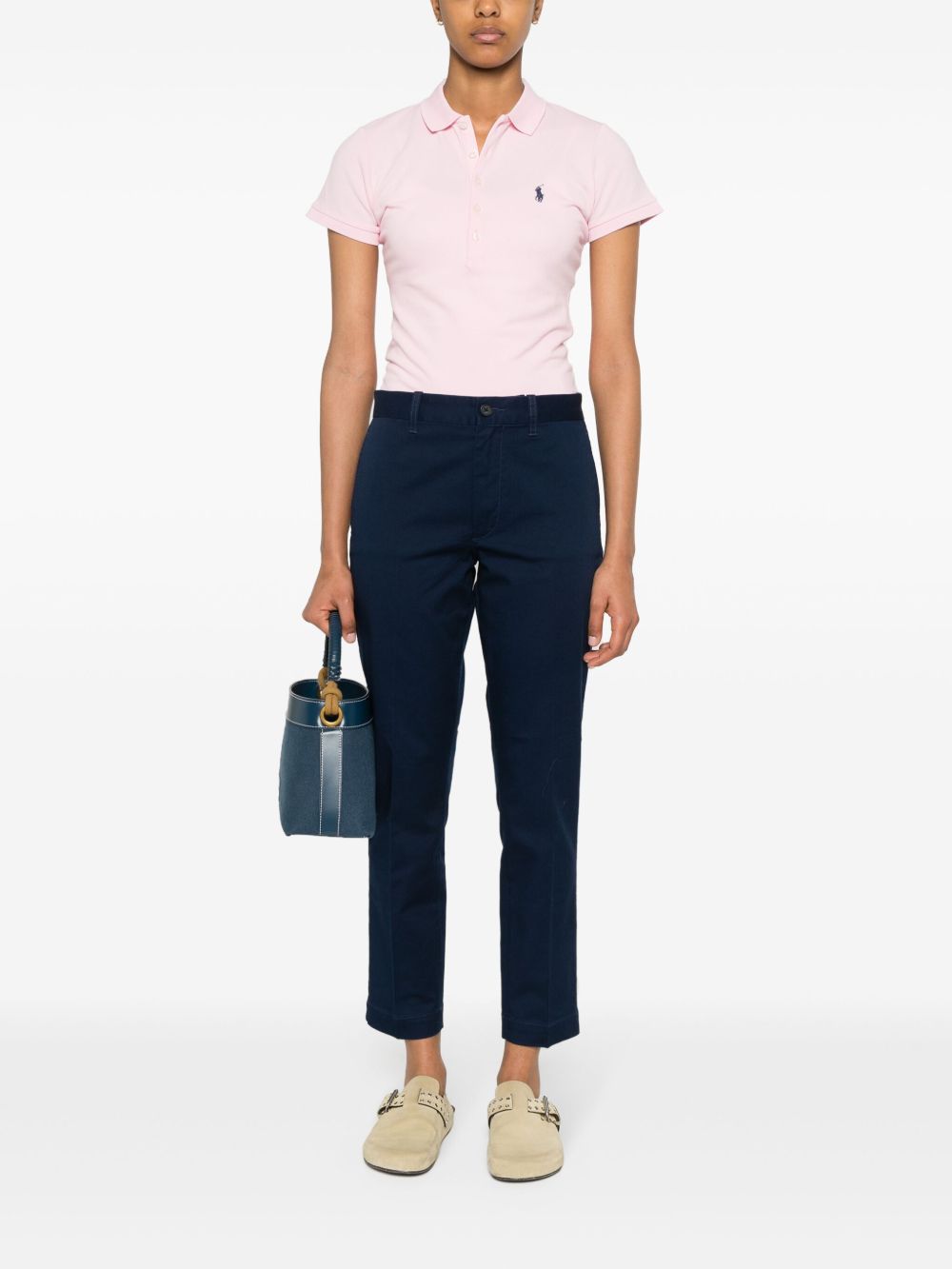 Ralph Lauren T-shirts and Polos Pink Cotton Elastane
