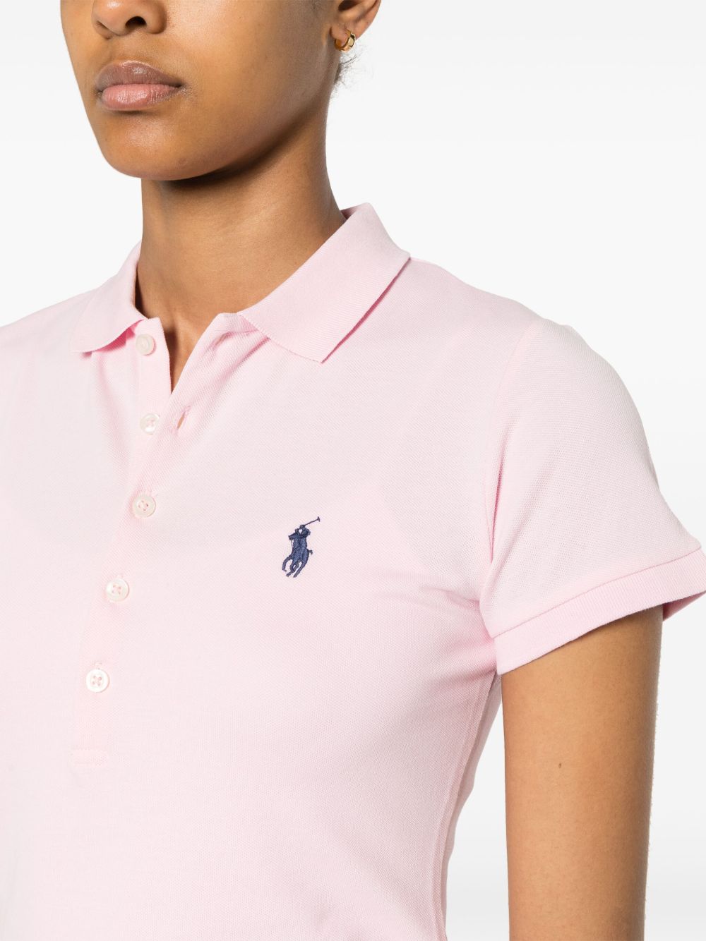 Ralph Lauren T-shirts and Polos Pink Cotton Elastane