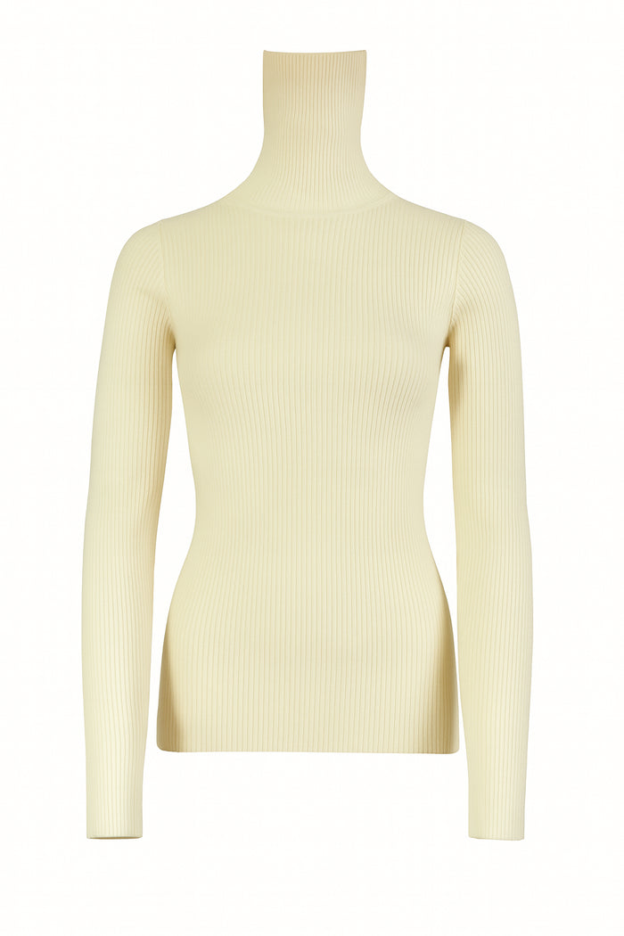 Yves Salomon Sweaters Ivoire Wo Ca Po Ela