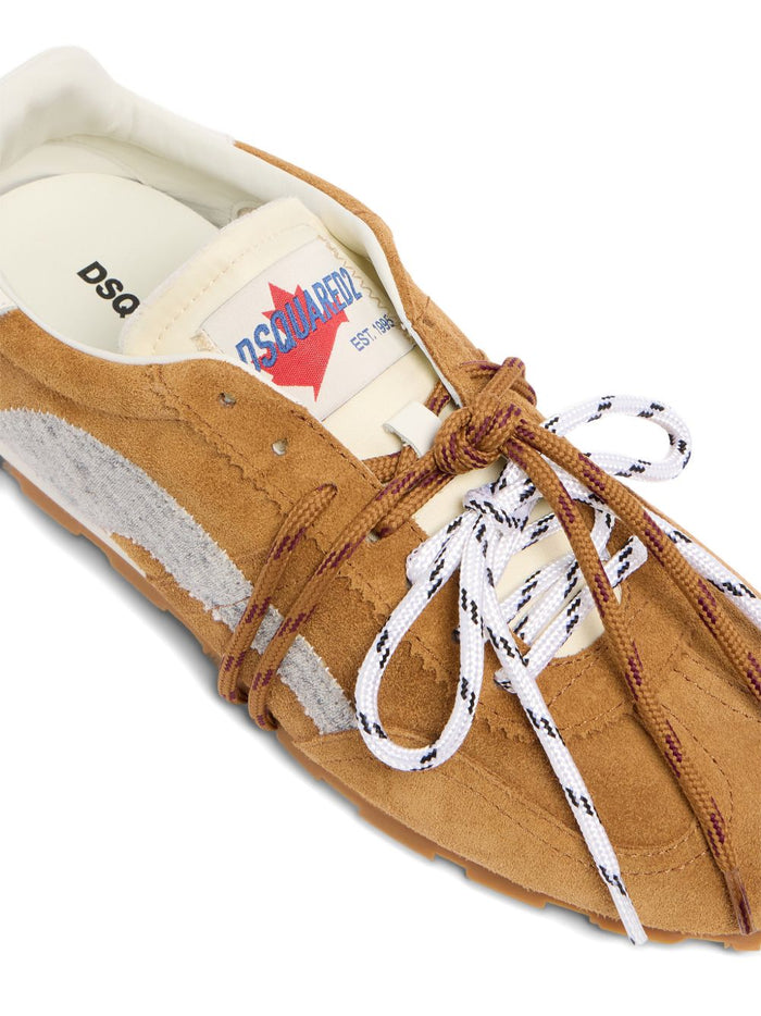 Dsquared2 Flat Shoes Camel
