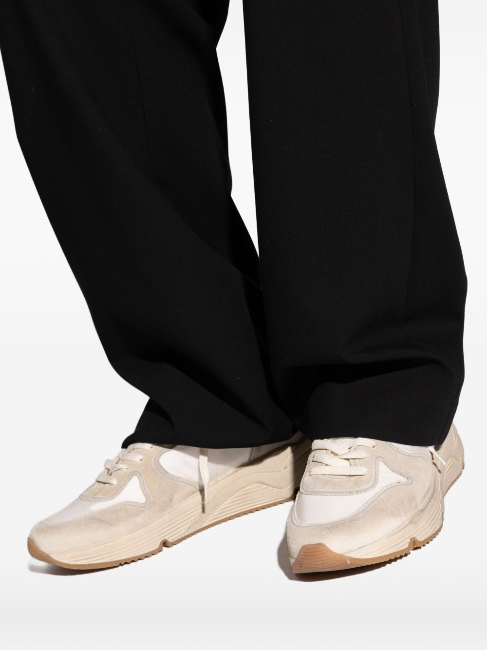 Golden Goose Flat shoes White/beige